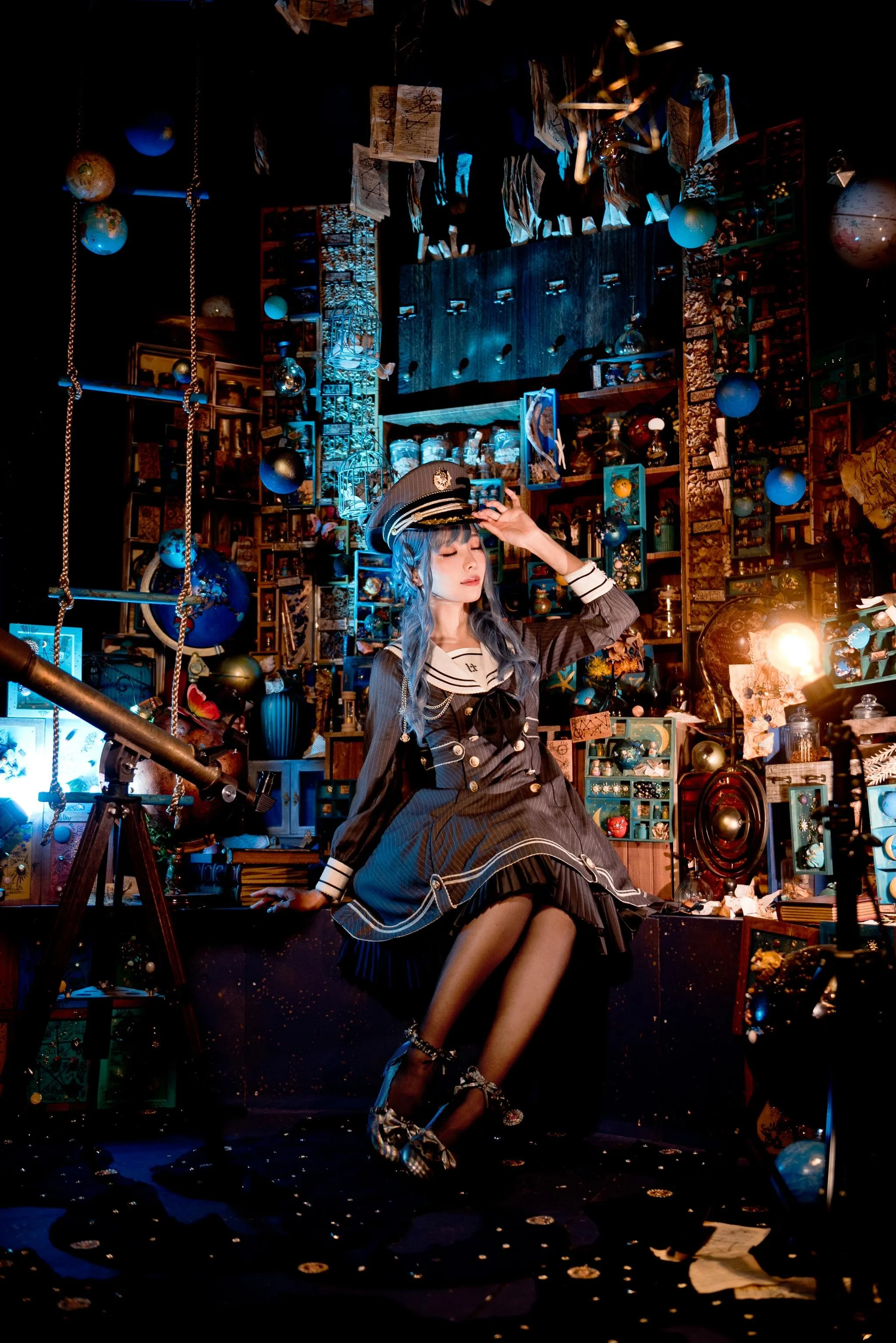 ElyEE子 – NO.90 [2020 Ely Collection] Digital photo set 10套-9 Star Captain [39P]插图6